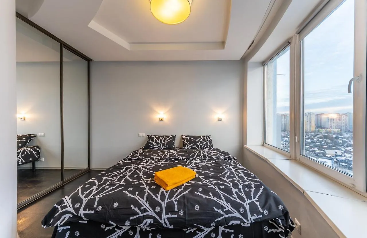 Apartment Luxury Apartment, Dniprovska Embankment26, Sokorki Kyiv